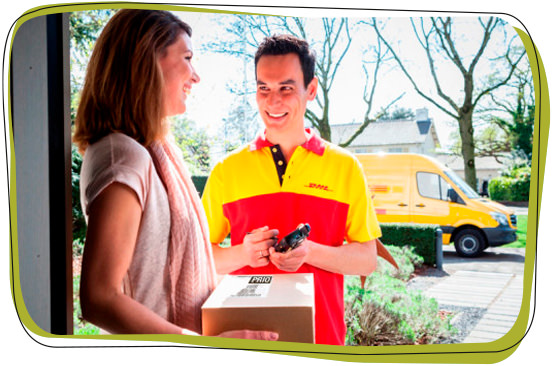 Enjoy with a clear conscience: we ship with DHL GoGreen