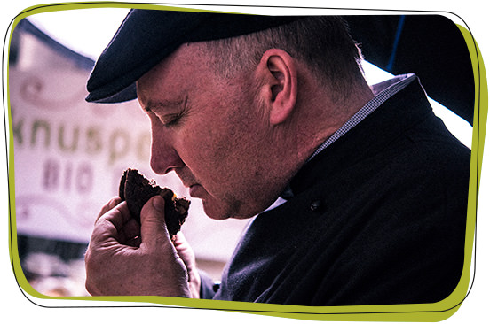 Pastry Chef Walter Simon cookie testing